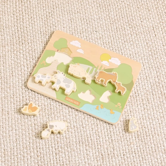 Farm Animal Natural  Puzzle