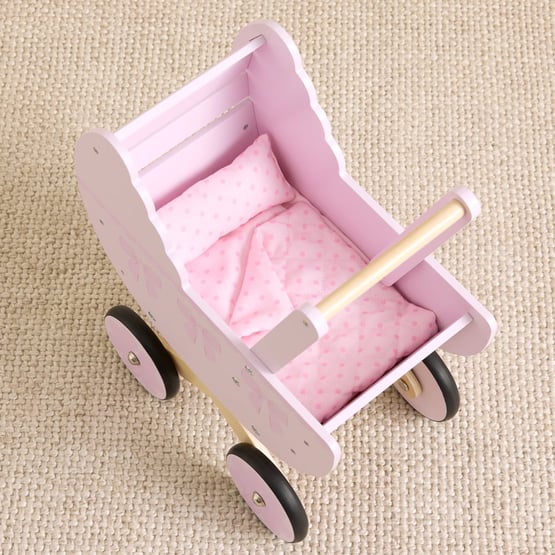 Islah's Pink Doll Play Pram 