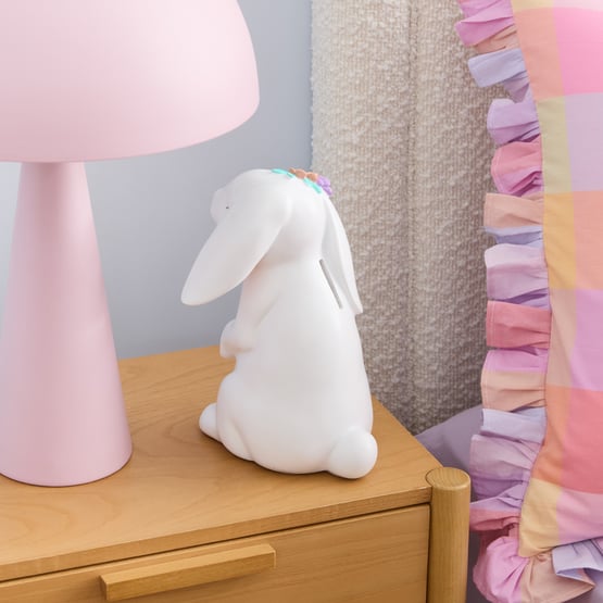 Bunny White Money Box