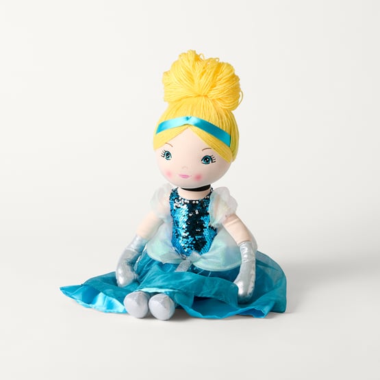 Disney Princess Blue Cinderella Snuggle Friend