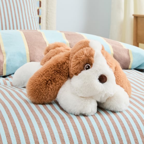 Snuggle Animal Brown Paws Pup Toy
