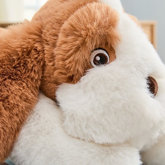 Snuggle Animal Brown Paws Pup Toy