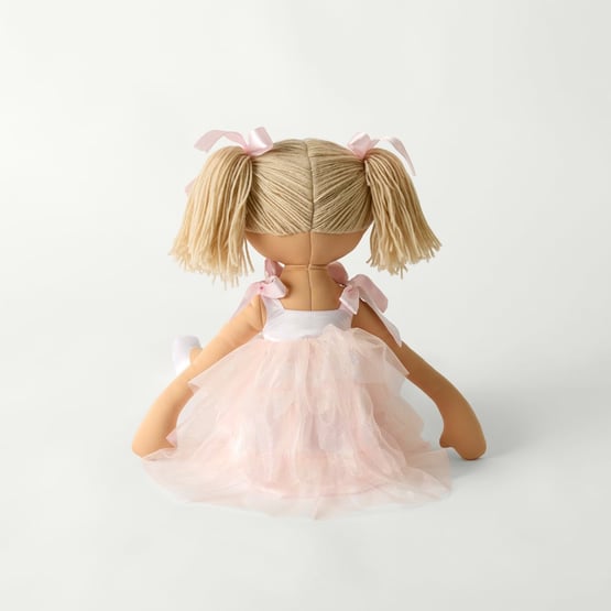 Belle Bow Pink Snuggle Friend