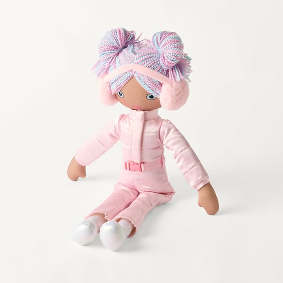 Snowflake Pink Snuggle Friend