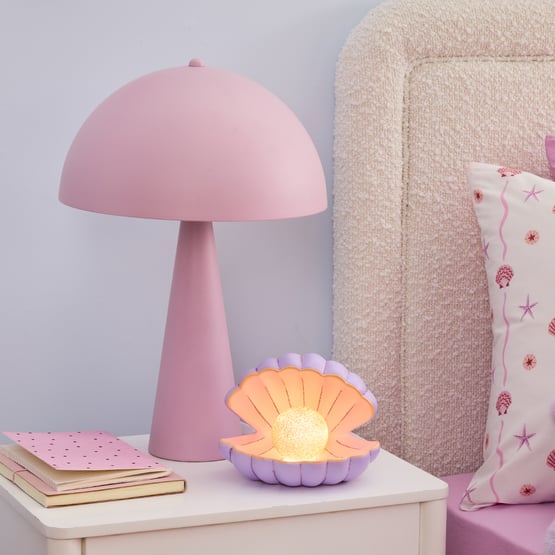 Shell Lilac Night Light