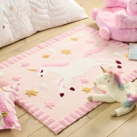 Starla Unicorn Pink Rug