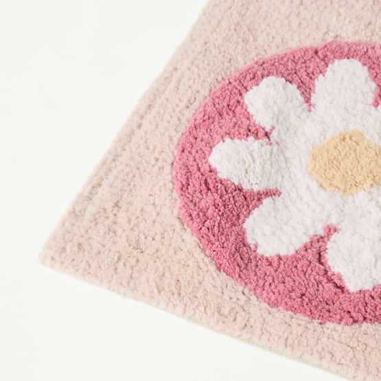 Multi Flower Spot Bath Mat