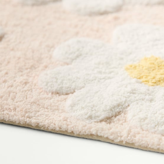 Daisy Floral Bath Mat