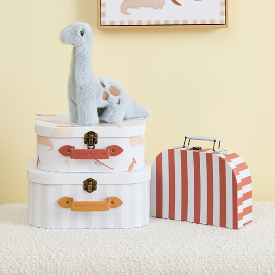 Little Roars Natural Suitcase Set of 3