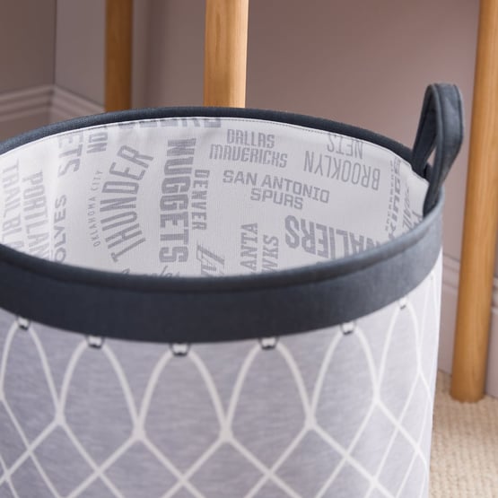 NBA Multi Brooklyn Nets Printed Storage Basket