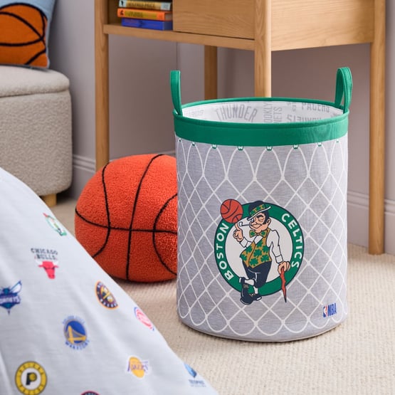 NBA Boston Celtics Multi Printed Storage Basket