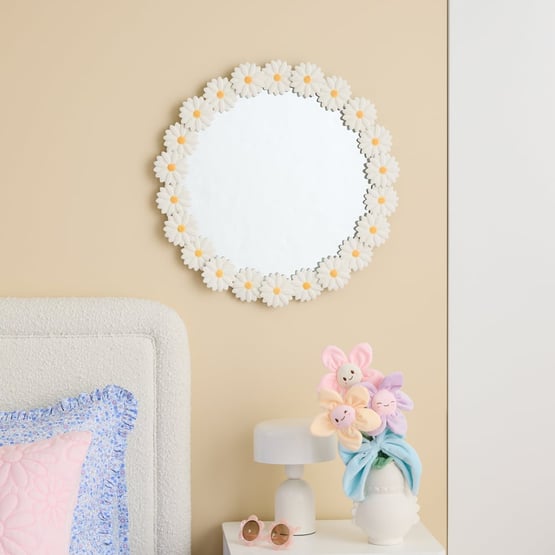Daisy White Mirror