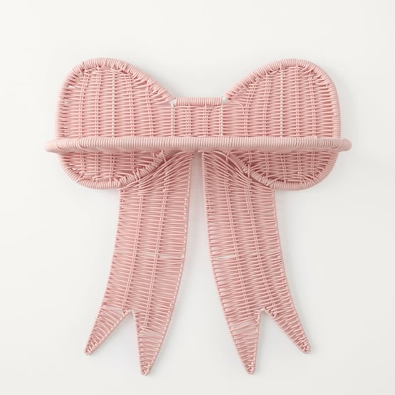 Pretty Bow Pink Wall Shelf