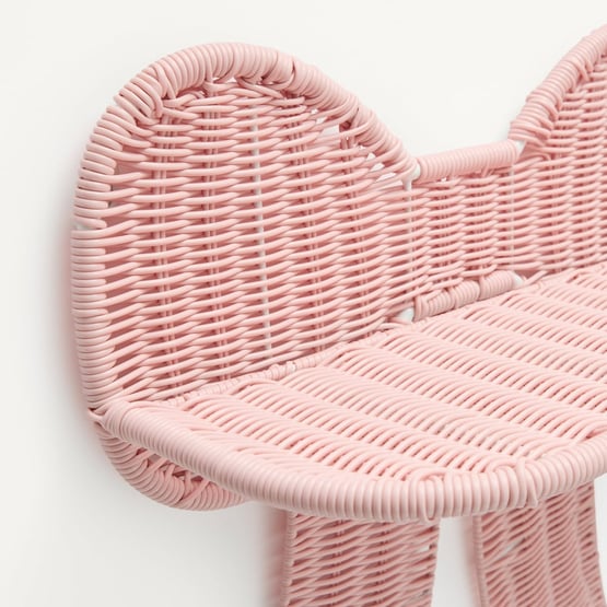 Pretty Bow Pink Wall Shelf
