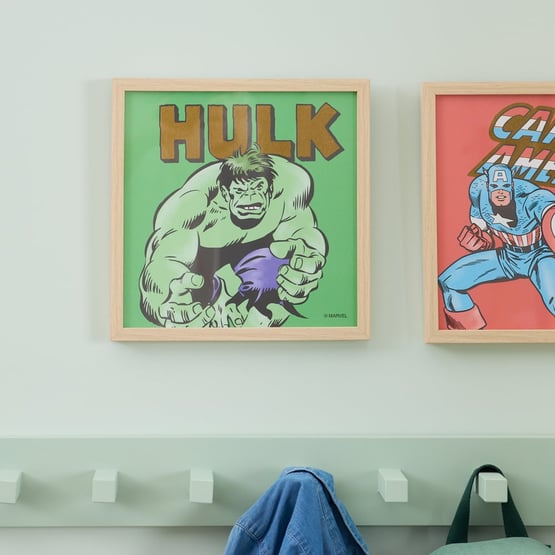 Marvel Comics Hulk Green Wall Art