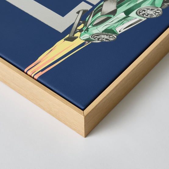 Mattel Hot Wheels No Limits Navy Wall Art