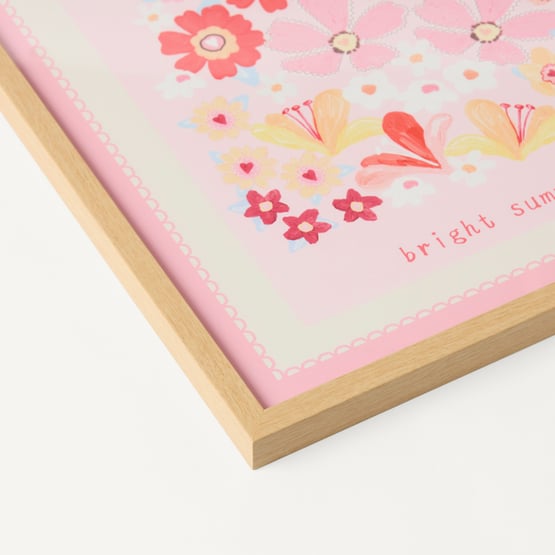 Flower Market Pink Wall Art