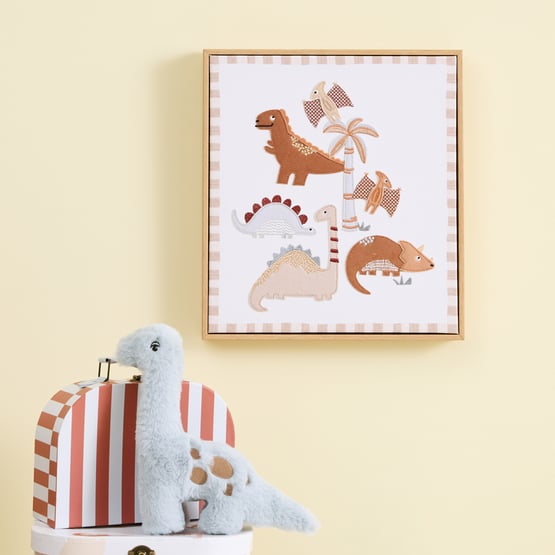 Little Roars Natural Nursery Wall Art