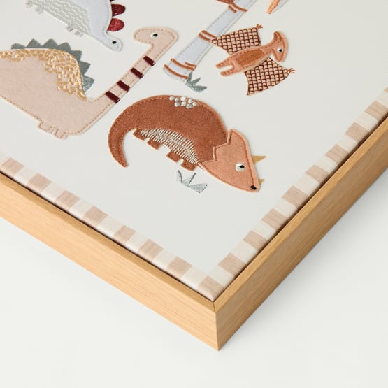 Little Roars Natural Nursery Wall Art