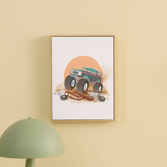 Big Off Road Adventure Natural Wall Art