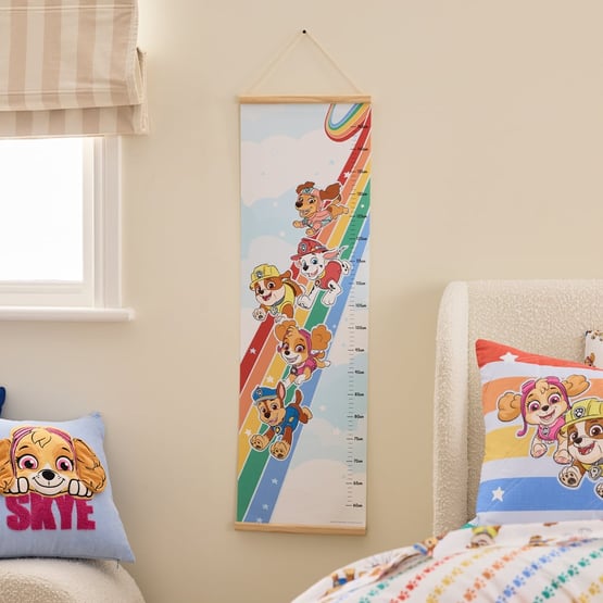 Paramount Paw Patrol Blue Rainbow Height Chart