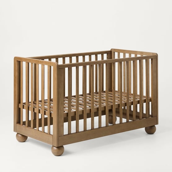 Hayes Walnut Cot