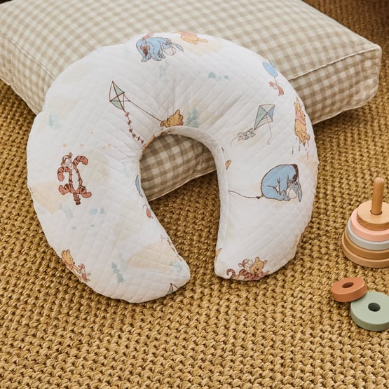 Disney Winnie The Pooh Quilted Nursing Pillow