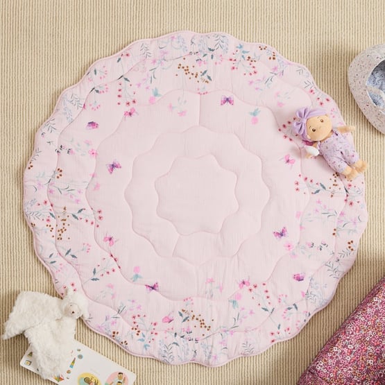 Heirloom Olivia Pink Baby Play Mat