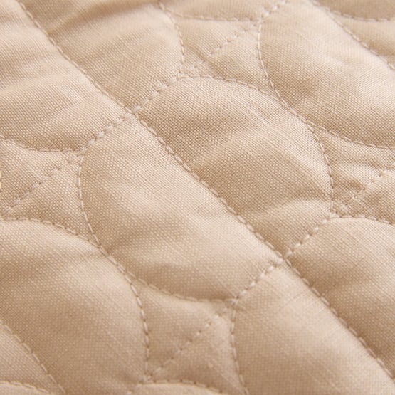 Vintage Washed Linen Macadamia Nursing Pillow