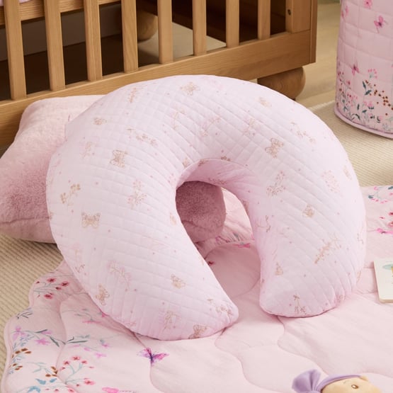 Heirloom Olivia Pink Nursing Pillow