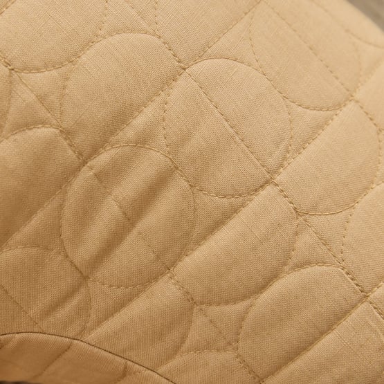 Vintage Washed Linen Biscotti Nursing Pillow