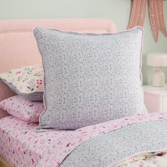Heirloom Olivia Pink European Pillowcase