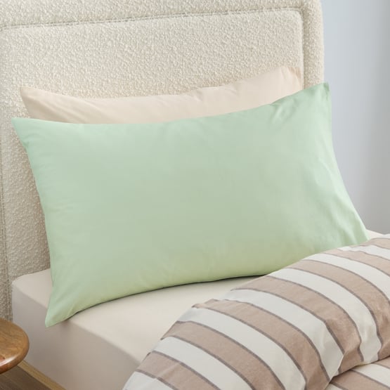 Paws And Relax Mint Text Pillowcase