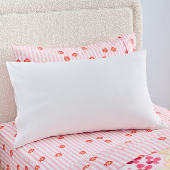 Spread Your Wings Pink Text Pillowcase 