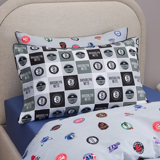 NBA Brooklyn Nets Text Pillowcase 