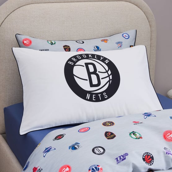 NBA Brooklyn Nets Text Pillowcase 