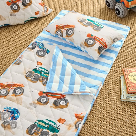 Big Off Road Adventure Natural Quilted Sleeping Bag