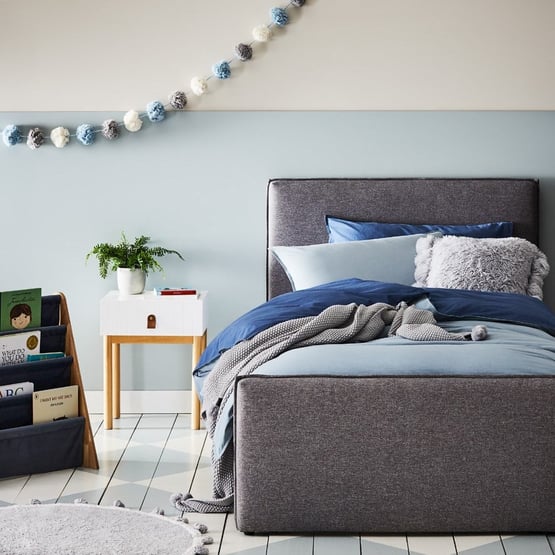Flynn Grey Bed