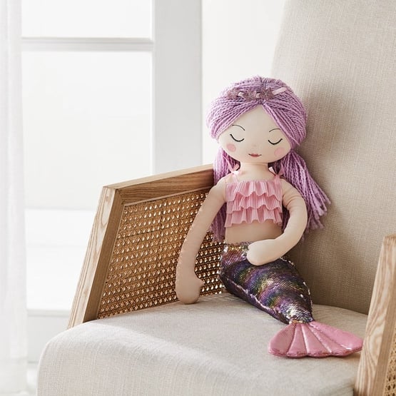 Glitzy Mermaid Multi Snuggle Friend