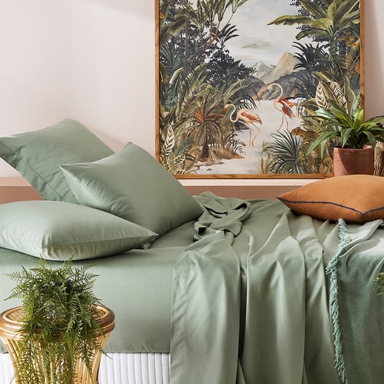 OFFLINE 600TC Bamboo Cotton Eucalyptus Sheet Separates