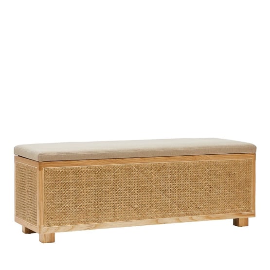 Burleigh Natural Small Storage Blanket Box