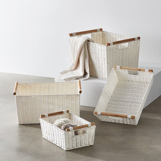 Kendrick White Baskets 