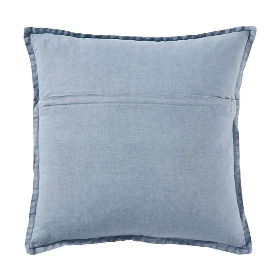 Belgian Light Denim Vintage Washed Linen Cushion