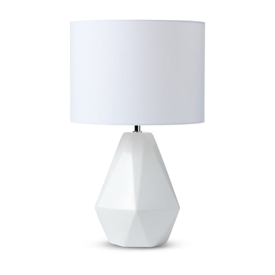 Tobin White Ceramic Table Lamp