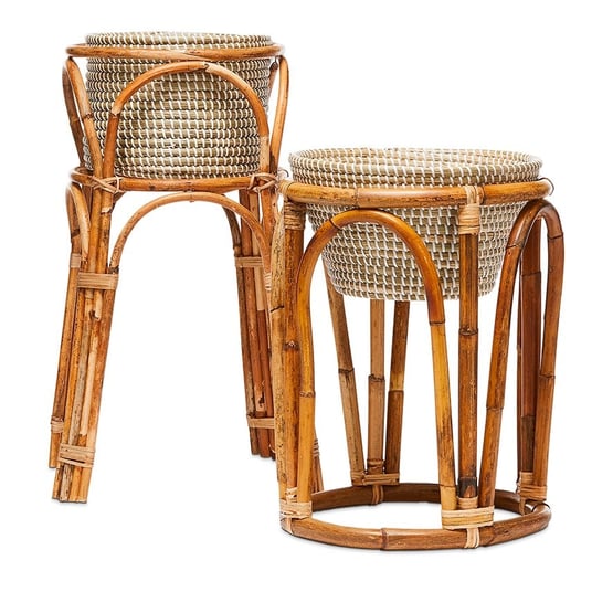 Airlie Natural Tower Plant Stand 