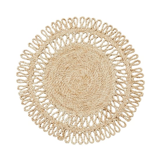 Sicily Collection Pack of 2 Natural Sun Placemats