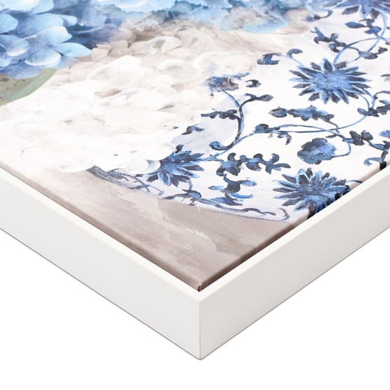 Botanica Blue Hydrangeas Wall Art