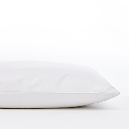 Side-on-view of Kids Bamboo Pillow.