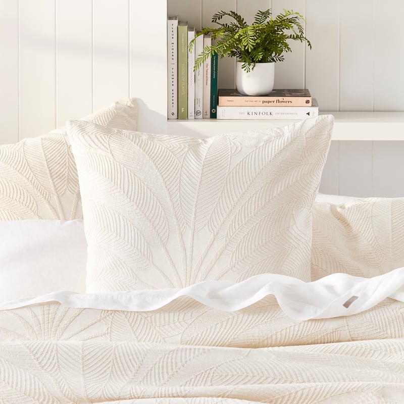Eden Natural Matelasse Pillowcases
