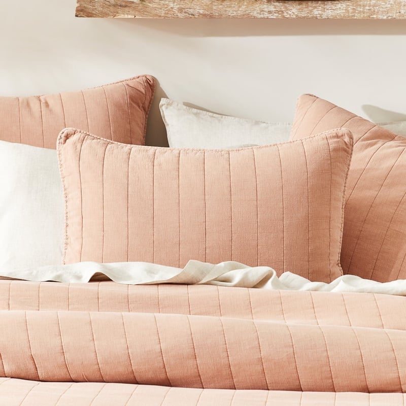 Bronte Clay Quilted Quilt Cover Separates